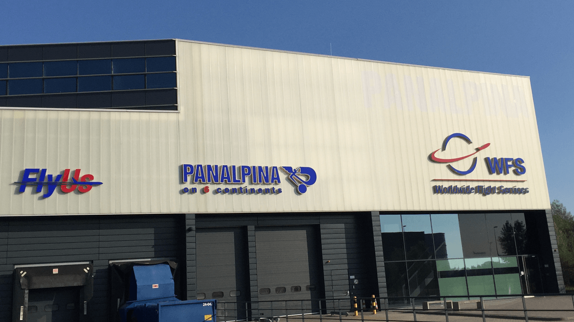 Nieuwe LED doosletter systemen voor WFS, PANALPINA en FLYUS 